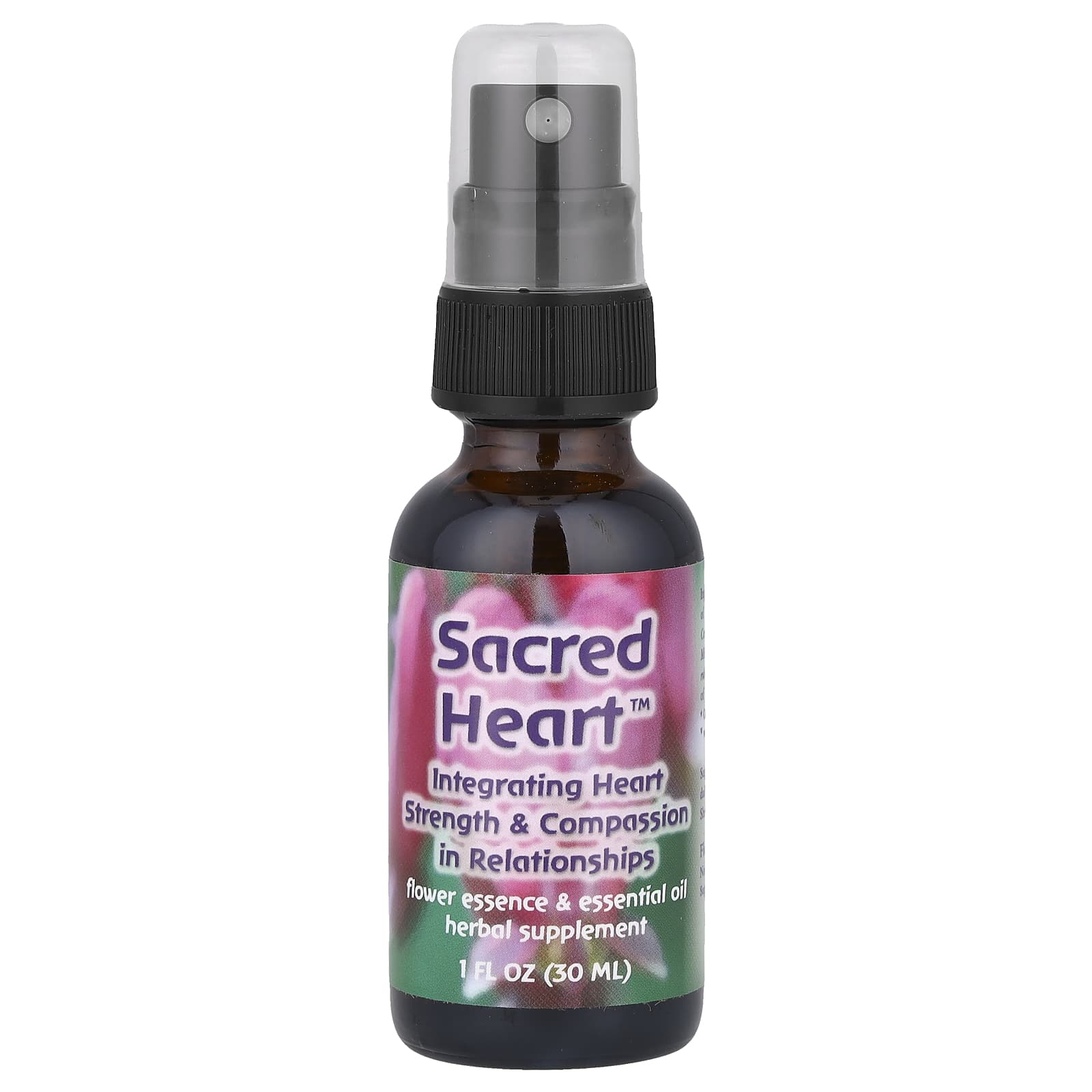 

Sacred Heart, Flower Essence & Essential Oils, 1 Fl Oz (30 Ml)