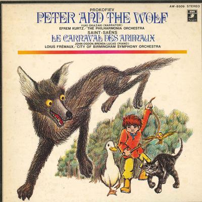 LP Record EFREM KURTZ(COND.)/PHILHARMONIA ORC - Prokofiev/Peter And The Wolf/Saint- AW8509 TOSHIBAEMI Japan Classical Used