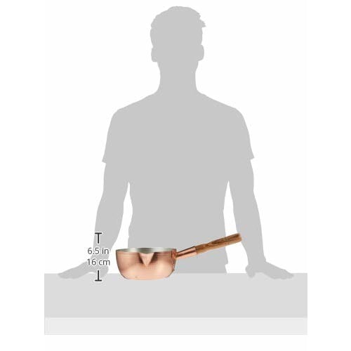 Marushin Copperware Yukihira Pot Copper 21cm