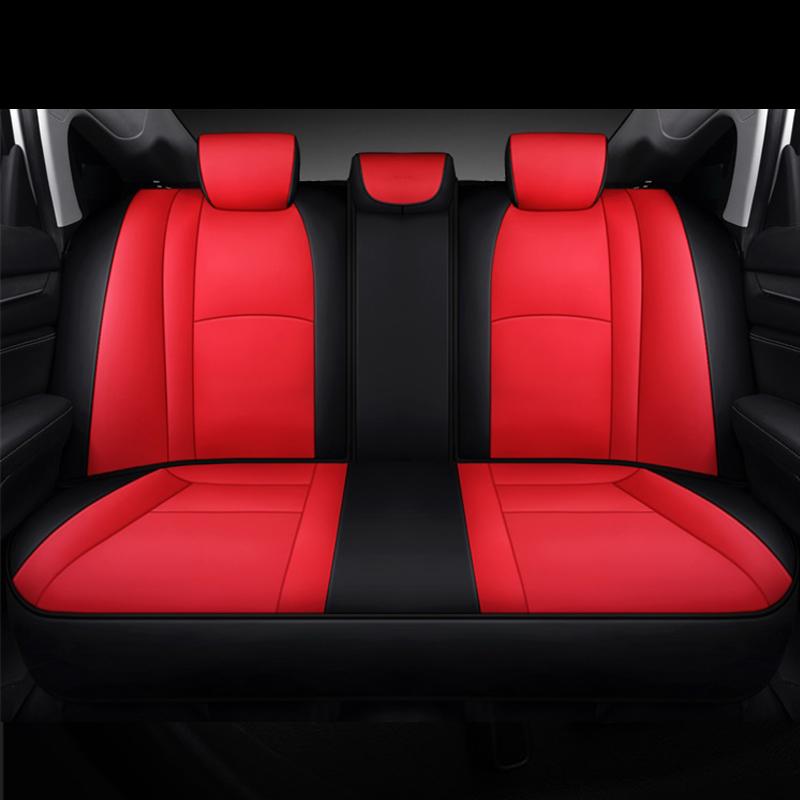Luxury Car Seat Covers For Honda Accord 2018- 2025 10th generation Leather Automotive Protector Custom Full Sets Styling