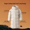 Meilicheng Women's 6051 Puffy Goose Down Long Winter Coat