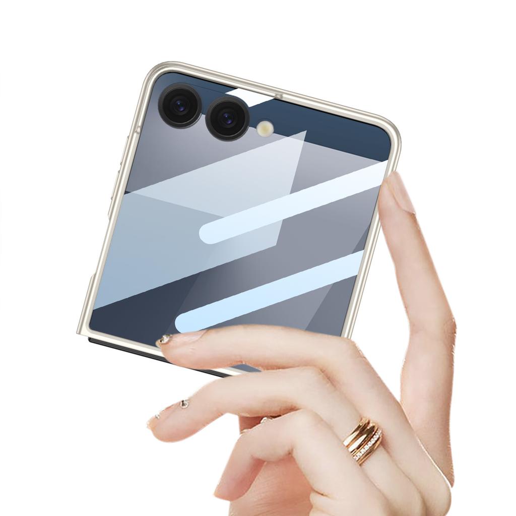 Samsung ZFlip7 Mobile Phone Case Folding Screen Ultra Thin Full Inclusive Protective Case Film Anti Fall Flip7 Protective Case Trend
