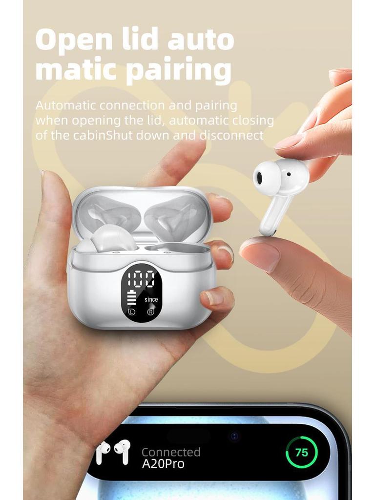 A20Pro ENC Noise-Reducing Wireless Earbuds with AI Translation