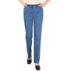 Women's Spring Loose Plus-Size Stretch Jeans: Denim Pencil Pants for Middle-Aged Women