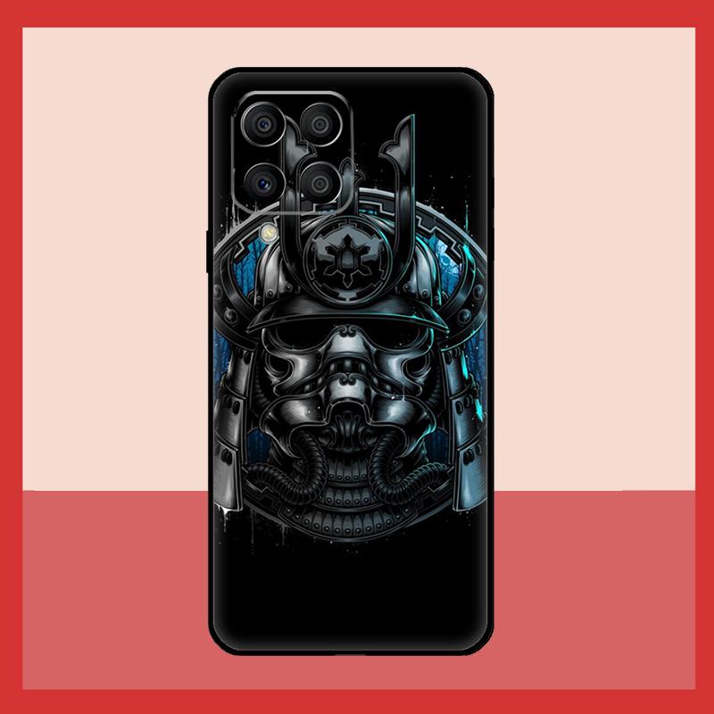 Samurai Mask Demon Case For Samsung Galaxy M56 M12 M06 M32 M52 M35 M55 M15 M11 M13 M14 M16 M36 M31 M53 M34 M54