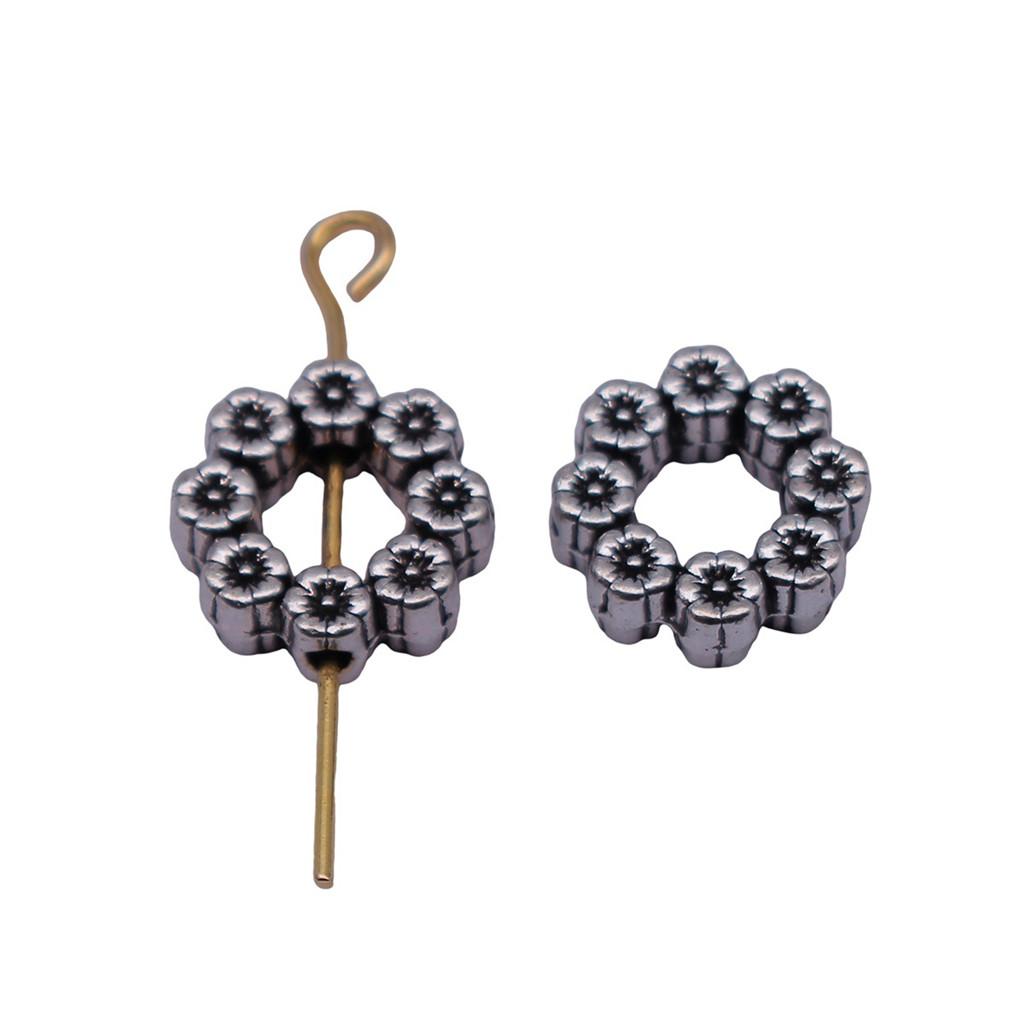 Openwork Beads Mini Hole Geometric Frames For Minimalist Jewelry Components