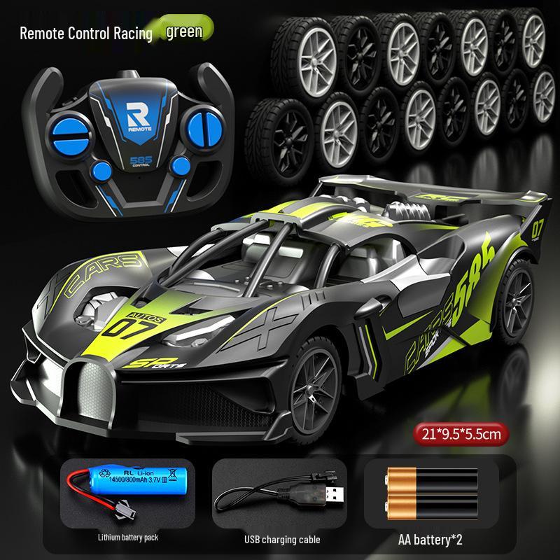 Rechargeable High-Speed RC Sports Car - Durable & Wireless Remote Control Toy for Kids