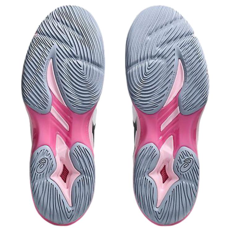 Asics V-Swift FF 5 Comfortable Fit Breathable Rebound Low-Top Tennis Shoes Unisex sneaker White Black 1053A082-100