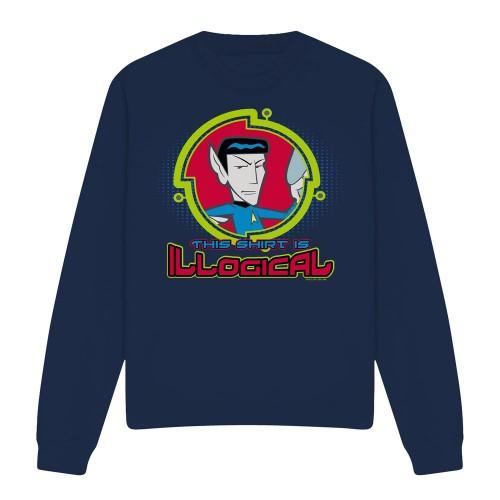 Star Trek Quogs Unisex Adult Illogical Sweatshirt