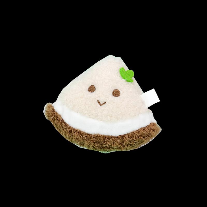 GOWKE Hainan Specialty Coconut Rice Plush Keychain