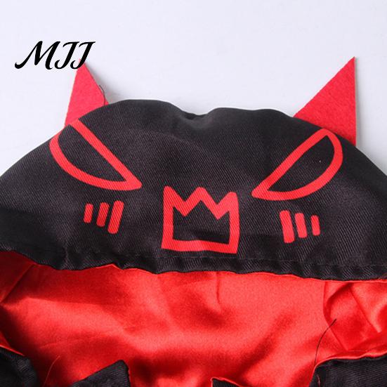 Cat Costume Cape Halloween Bat Cloak, Cute Devil Pet with Wings, Hooded Wings Festive for Cats Small Dogs Cosplay Party Wear Outfit
