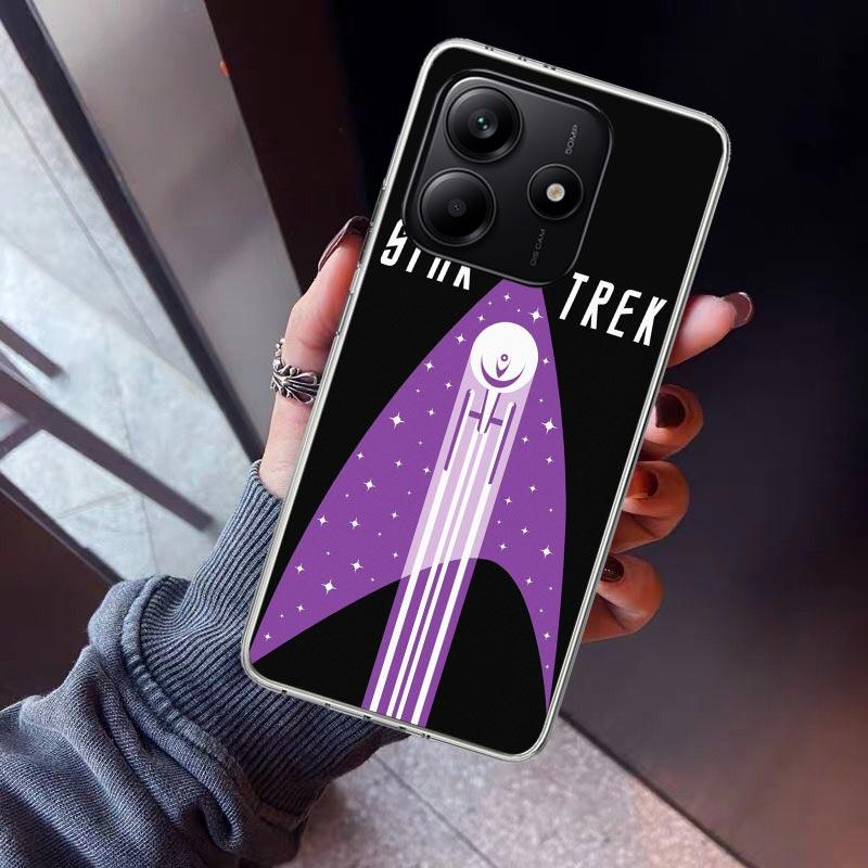 Star Movie T-Trek Phone Case For Xiaomi Redmi Note 10 11 12 13 14 15 Pro Plus 11S 12S 14S 11T 11E 10S Soft TPU Back Cover Redmi