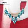 1 Stück Koreanische V-förmige Schnalle Haarnadeln Luxuriöse Glänzende Kristall Haarspange Für Damen Mädchen Haarschmuck Kopfschmuck Mode Ornamente