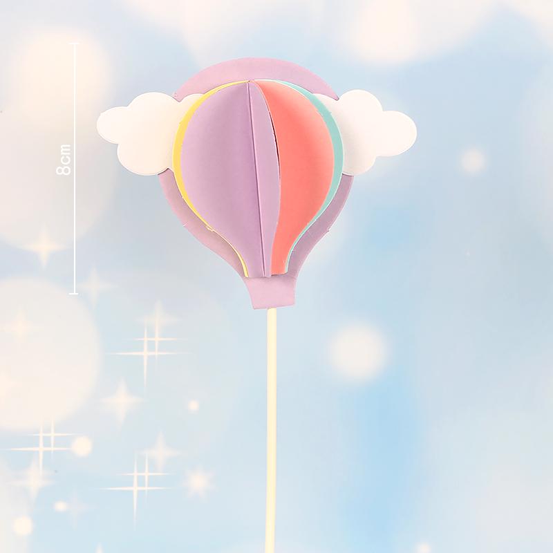 Rainbow Birthday Cake Toppers - Colorful Party Decorations & Dessert Table Accessories