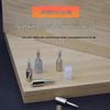Self-tapping Laminate Support Screw for Cabinet and Wardrobe Hardware