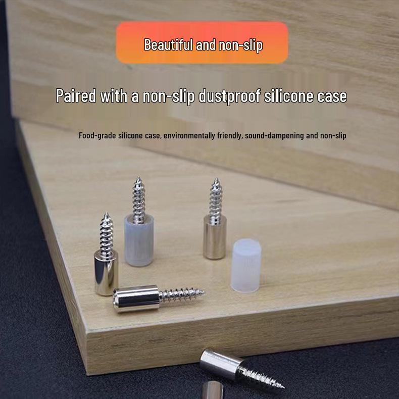Self-tapping Laminate Support Screw for Cabinet and Wardrobe Hardware