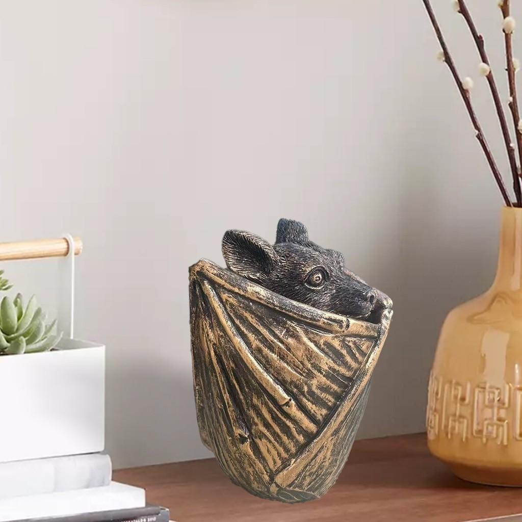 Gothic Resin Bat Jewelry Box Halloween Gift Jewelry Storage Organizer