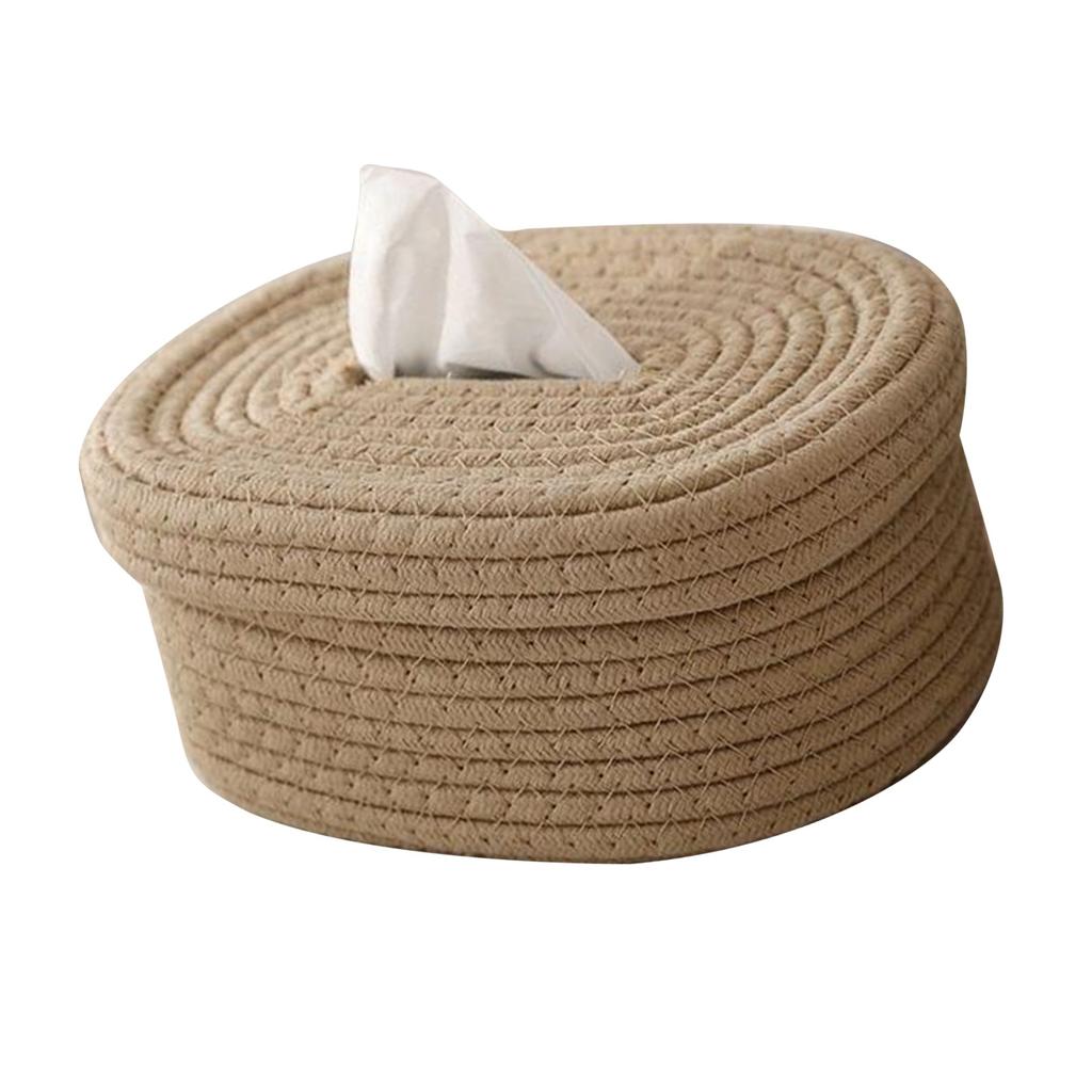 Tissue Box Holder Facial Cloth Napkin Dispenser Paper Storage Holder for Dining Room Bathroom