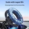 2026 Magnetic Car Phone Holder: Vacuum Suction, Three-Axis Folding, Universal Navigation Bracket
