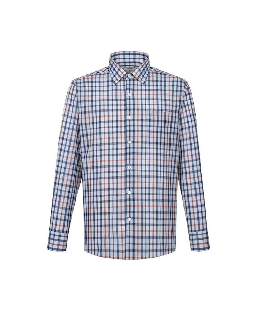 Dagseusyeocheu Wool Blend Medium Check Casual Shirt_Dls1Shcl142B1