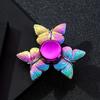 1pc Metal Butterfly Fidget Spinner, Sensory Finger Rotator, Colorful Desk Decor, Party Favor Birthday Gift Bag Filler