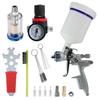 1.3mm 600CC Air Spray Paint Gun HVLP Gravity Feed Spray Gun Paint Sprayer for Walls Automotive Home Improvemen, High Atomization