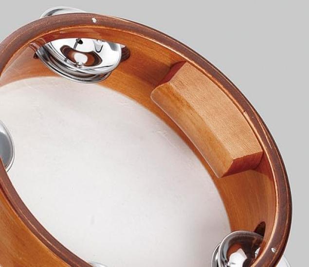 SUZUKI Educational Tambourine with Grip STR-7GC