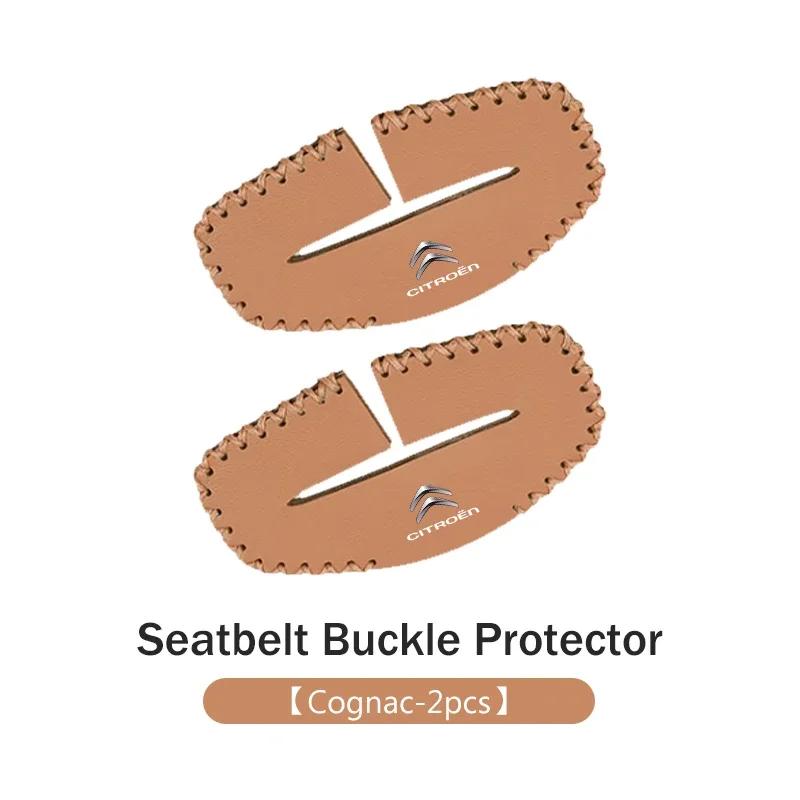 Car Seat Safety Belt Buckle Protective Sleeve Lock Fastener For Citroen C4 C3 C5 C1 C2 C6 VTS C4L DS3 DS4 DS5 Grand Berlingo