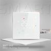 Alexa 2pipe/4pipe Fan Coil room thermostat TUYA -Fi HVAC temperature controller for heating and cooling 24VAC 95-240VAC Option