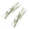 Gold Auto Emblem Aufkleber Stilvolle Fahrzeug 1.8*7,5 Cm 3D