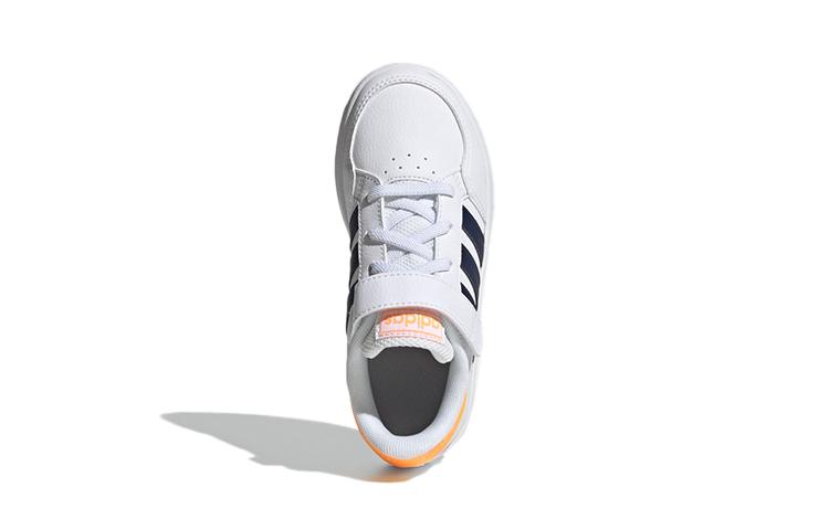adidas Breaknet EL Little Kid 'White Dark Blue' GW2898