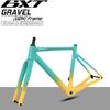 BXT-135 Rám gravel kola Karbonový 700C/27,5" Kotoučová brzda Karbonová sada rámu gravel kola