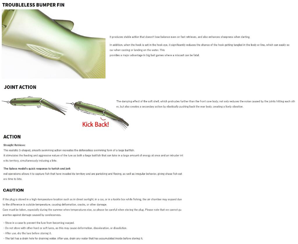 Deps New Slide Swimmer 300 Floating Jointed Lure 09 (6090)