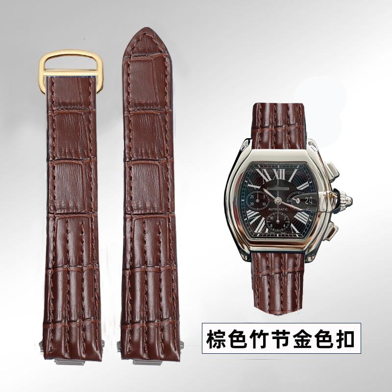 19mm 20mm Für Cartier Roadster W6206018 W6206017 Echtes Leder Uhrenarmband Herren Ersatz Rindsleder Uhrenband Nylon Armband Gürtel