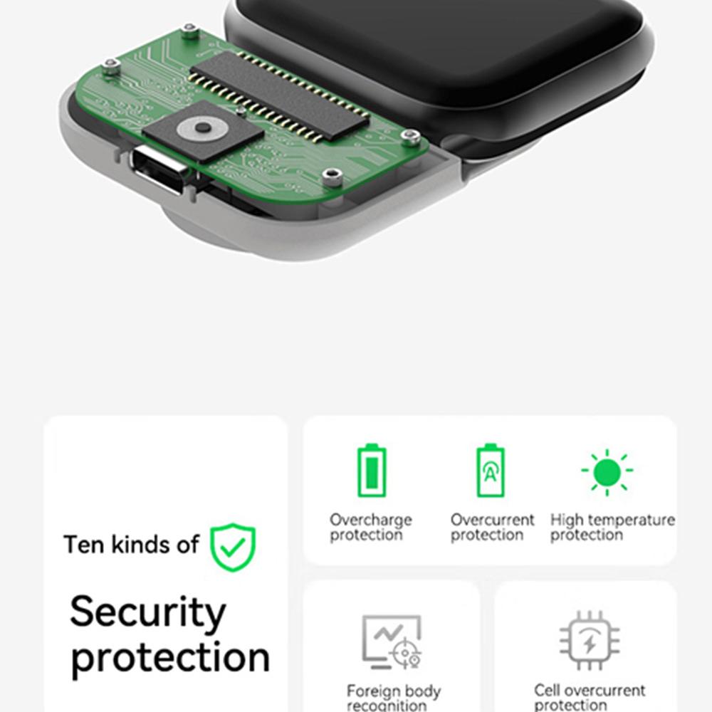 Portable Wireless Charger 1200mAh Power Bank Device For Apple Watch 8 7 6 5 4 SE Ultra for iWatch Fast Charging Case