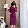 Women's Professional Raspberry Suit Set