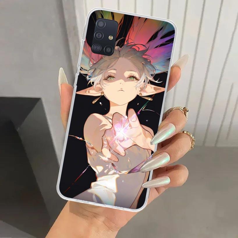 Frieren Beyond Journeys End Phone Case for Samsung Galaxy A52 A32 A22 A12 A02S A50S A30S A10S Note 20 Ultra 10 Plus S10 A31 A20