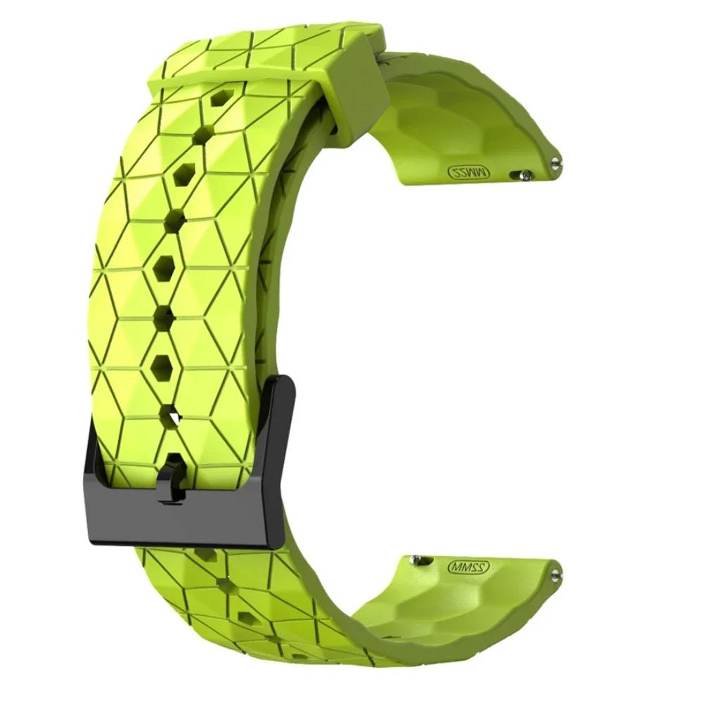 20mm 22mm Sports Silicone Strap For SUUNTO VERTICAL 9 5 Peak DLC/PRO 3 Fitness Band For SUUNTO RACE Soft Belt Wristband Bracelet