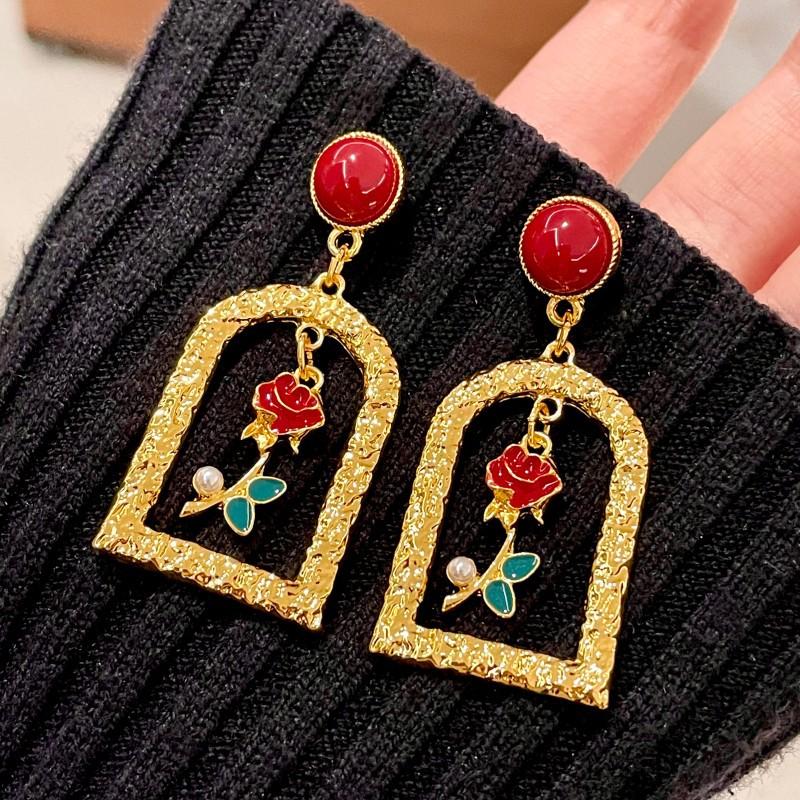 Boucles d'oreilles pendantes tendance pour les bijoux pour femmes