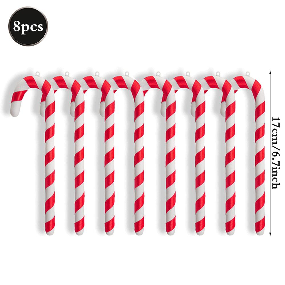 Christmas Decorations Santa Ladder Christmas Tree Ornaments Candy cane mirror ball Crafts Xmas Pendant Navidad Home Decoration