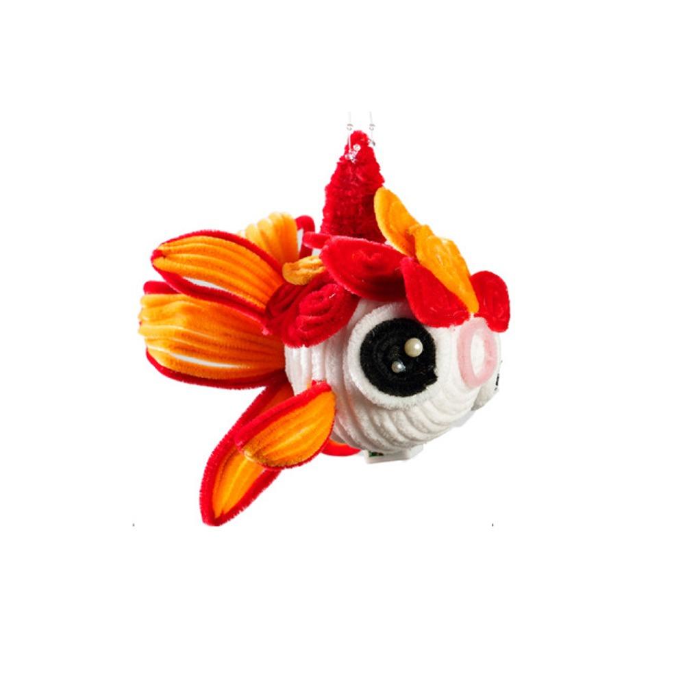 

Cartoon Twisting Goldfish Lantern Chinese Style Children Handheld Lantern Lantern Festival красный