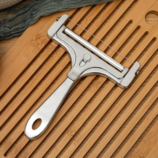 Cheese Slicer Multifunctional Adjustable Thickness Non-stick Ergonomic Handle Easy Clean Slicing Tool Food Grade Butter Cutter Cooking