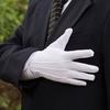 1 pereche de mănuși formale pentru serviciul de colectare de inspecție al paznicilor de onoare pentru smoking