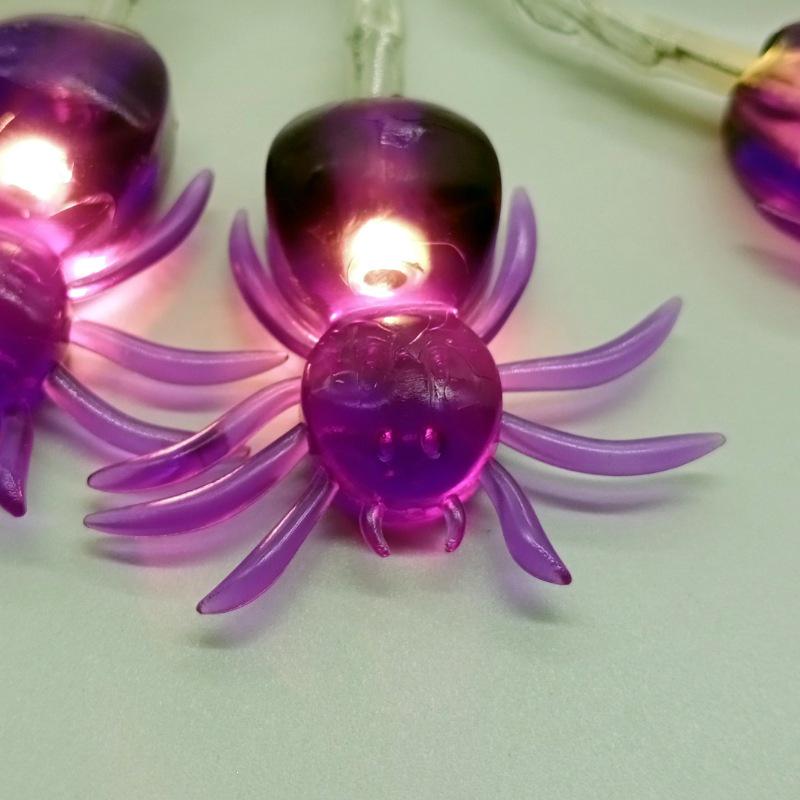 LED Halloween Decorative String Lights: Pumpkin, Ghost, Eye & Skull Battery Lights
