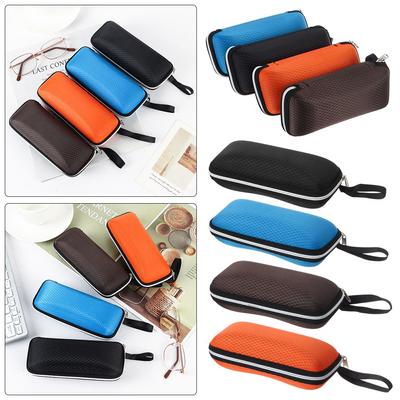 Unisex Zipper Portable Eyeglasses Case Glasses Holder Glasses Box Eyeglasses Accessories