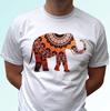 Elephant Kids Boys T-Shirt Tee Calf Design Art Top Animal Gift S S Kids Baby Sizes