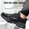 Summer Work Shoes with Protection Breathable Lightweight Safety Shoes Steel Toe Cap Working Male Construction Work Mesh Sneakers