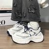 Popular soft-soled lightweight sneakers women's 2025 summer Korean version versatile thick-soled breathable shock-absorbing dad shoes