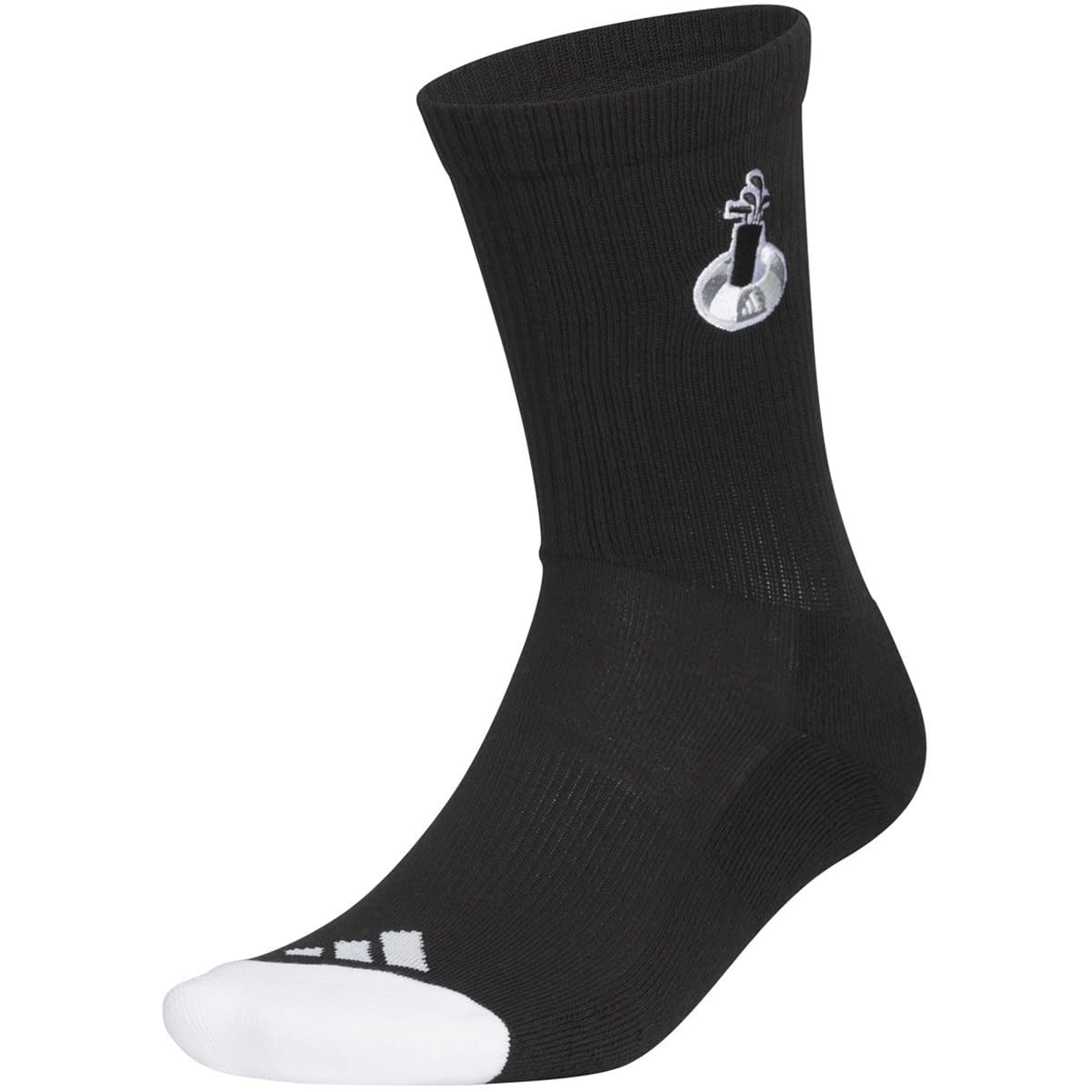 Golf Crew CHIP Black [Adidas Golf] Socks, Length, Socks, чёрный