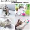 20Pcs/Set Cat Toys Set with Collapsible Rainbow Tunnel Interactive Cat Feather Mouse Crinkle Balls Toy